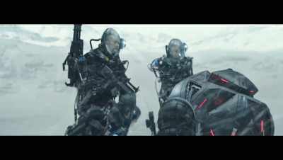 [grunting] - The Wandering Earth