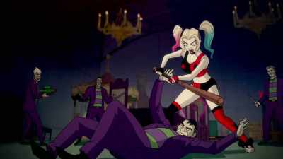[grunting] - Harley Quinn