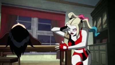 [grunting] - Harley Quinn