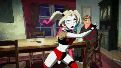 [grunting] - Harley Quinn