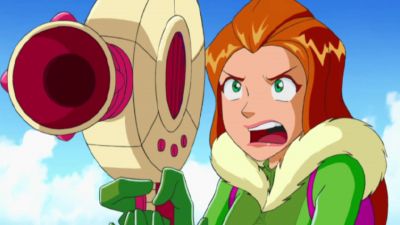 [grunting] - Totally Spies!