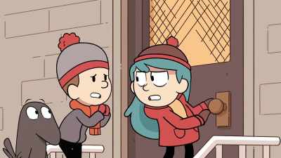 [grunting] - Hilda
