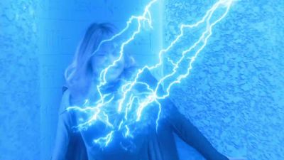[grunting] - Supergirl