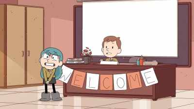 [grunting] - Hilda