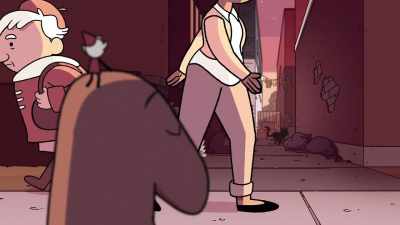 [grunting] - Hilda
