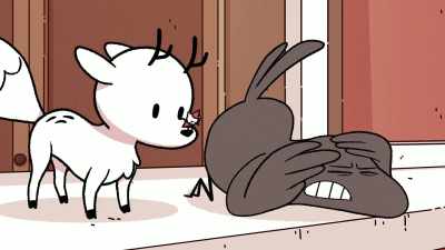 [grunting] - Hilda