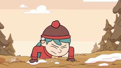 [grunting] - Hilda
