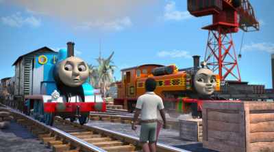 [grunting] - Thomas & Friends: Big World! Big Adventures! The Movie