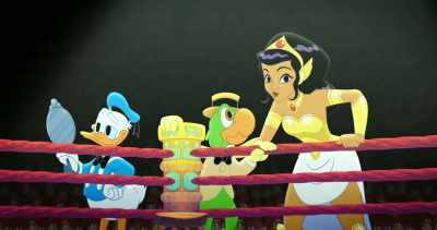 (grunting) - Legend of the Three Caballeros
