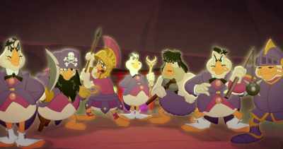 (grunting) - Legend of the Three Caballeros