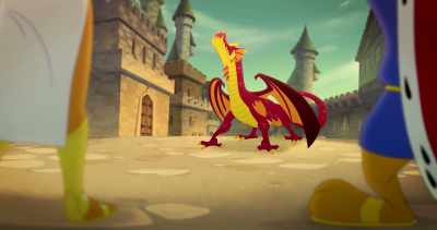 (grunting) - Legend of the Three Caballeros