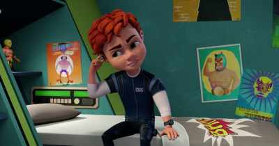 [grunting] - Spy Kids: Mission Critical