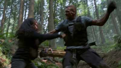 [ Grunting ] - The Crossing