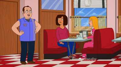 [grunting] - Corner Gas Animated