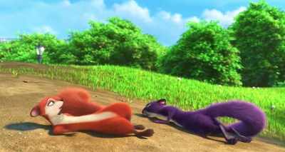 [grunting] - The Nut Job 2: Nutty by Nature