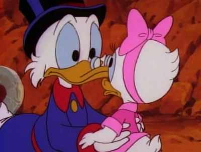 [grunting] - DuckTales