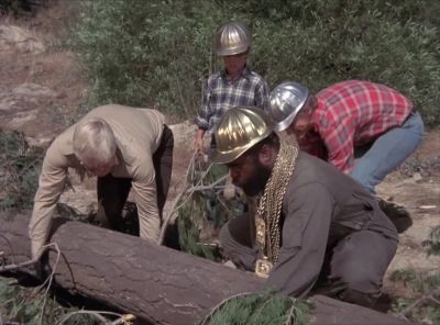 [grunting] - The A-Team