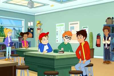 [grunting] - The Magic School Bus Rides Again
