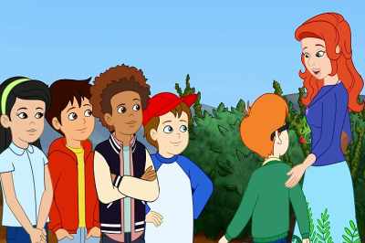[grunting] - The Magic School Bus Rides Again