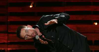 [grunting] - Neal Brennan: 3 Mics