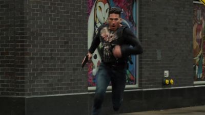 [grunting] - Marvel's The Punisher