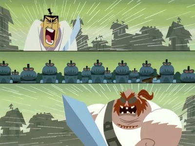 (GRUNTING) - Samurai Jack