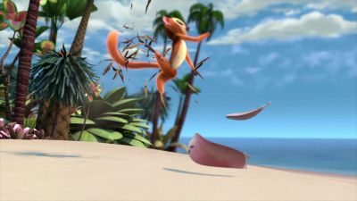 [grunting] - All Hail King Julien