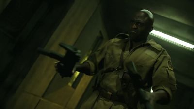[grunting] - Black Lightning