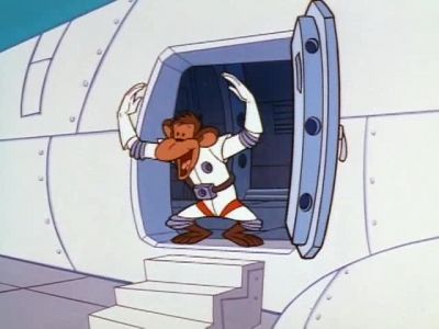 [grunting] - Johnny Bravo