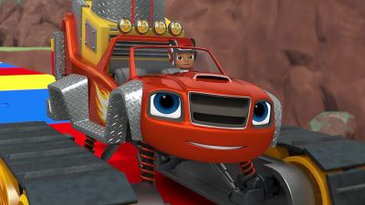 - [grunting] - Blaze and the Monster Machines