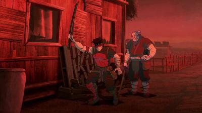 [grunting] - Mortal Kombat Legends: Snow Blind