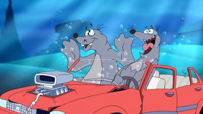 [GRUNTING] - Tom and Jerry: The Fast and the Furry