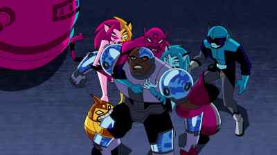 [grunting] - Teen Titans: Trouble in Tokyo