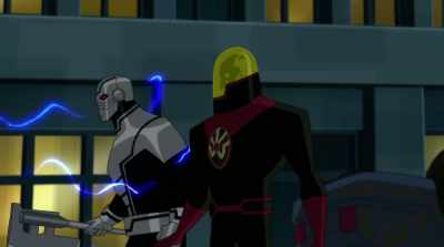 (GRUNTING) - Justice League vs the Fatal Five