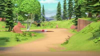 [grunting, splashing] - Dino Ranch