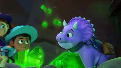 - (grunting)
- Tango, I don't need emeralds. - Dino Ranch