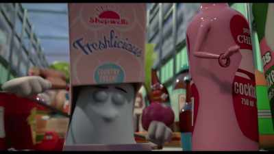 [GRUNTING TO THE BEAT] - Sausage Party