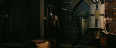 [Grunting and yelling] - The Siege of Robin Hood