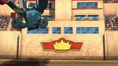 ( grunts )
( all cheering ) - Transformers: Robots In Disguise