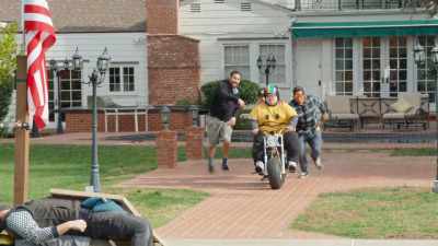 - [grunts]
- [all exclaim] - Jackass Forever