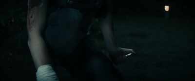 -[grunts]
-[autoinjector hissing] - Kate