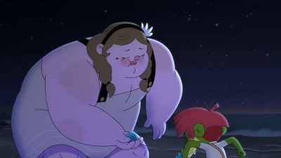 -[grunts]
-Aw. [chuckles] - Arlo the Alligator Boy