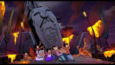[grunts] Bobby, we need the flame! - The Casagrandes Movie