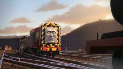 [grunts] Bridlington
is a very busy goods yard. - Thomas & Friends: Journey Beyond Sodor