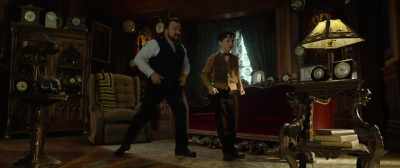 -[grunts]
-[chair squeaks] - The House with a Clock in Its Walls