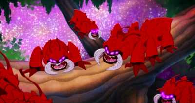 -(grunts)
-(cracks) - Legend of the Three Caballeros