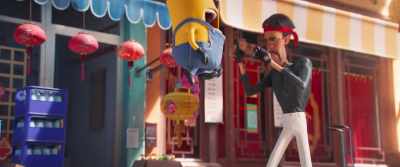 [grunts fiercely] - Minions: The Rise of Gru