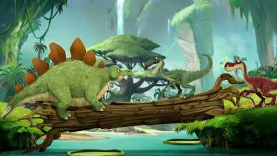(grunts, gasps) - Gigantosaurus