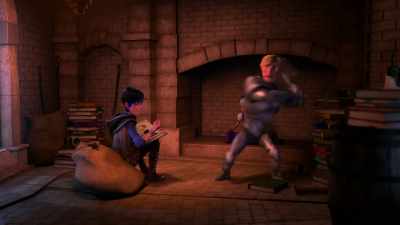[grunts, giggles] - Wizards: Tales of Arcadia