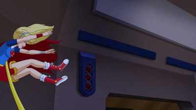-(GRUNTS) -(GROANS) - DC Super Hero Girls: Intergalactic Games